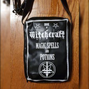 KILLSTAR Book of Witchcraft Purse Cross Body Bag, Magic Spells & Potions